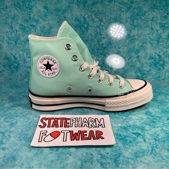 Converse Chuck 70 Hi Prism Green Men's Retro High Top Shoes Sneakers - Picture 3 of 5